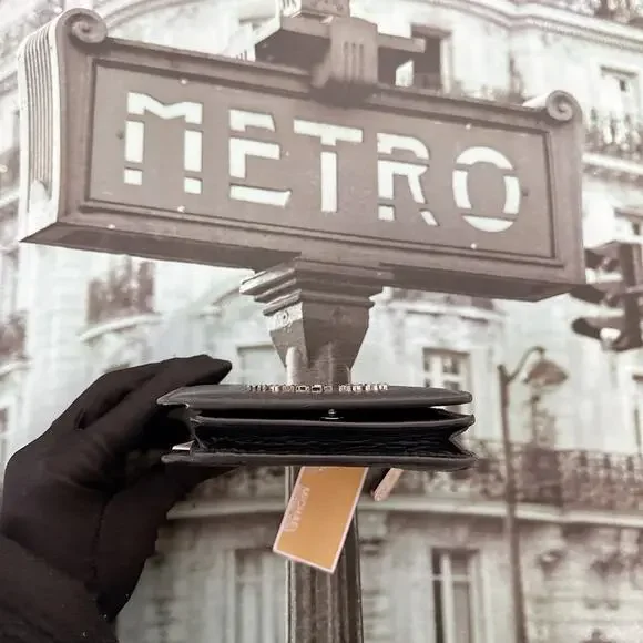 Michael Kors 35S9STVD2L Jet Set Medium Leather Card Case Wallet: - Picture 4 of 8